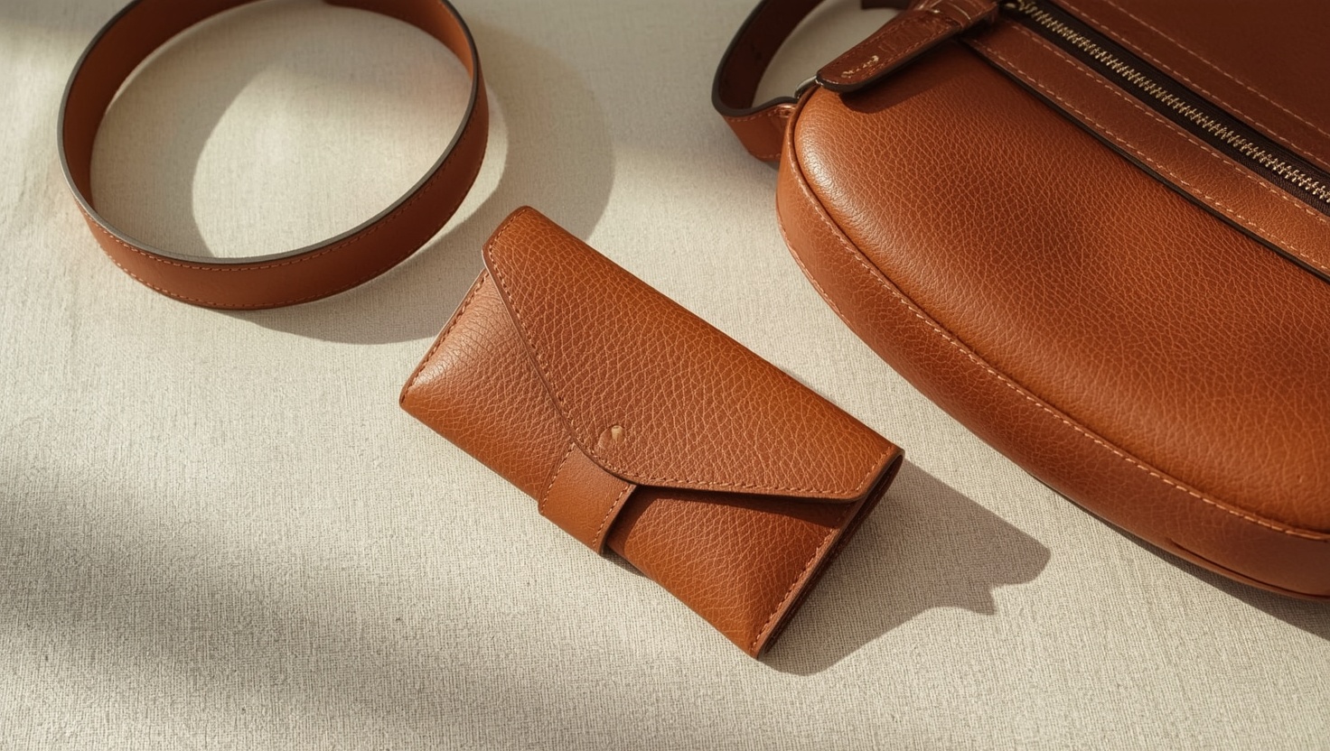 Lederaccessoires für den modernen Alltag kombinieren
